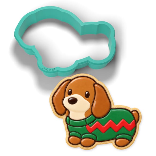 Dachshund Sweater cookie cutter
