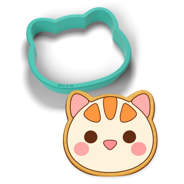Cat Face cookie cutter