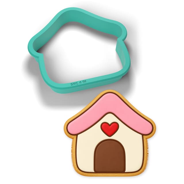 Dog House cookie cutter