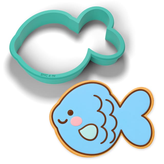 Fish cookie cutter
