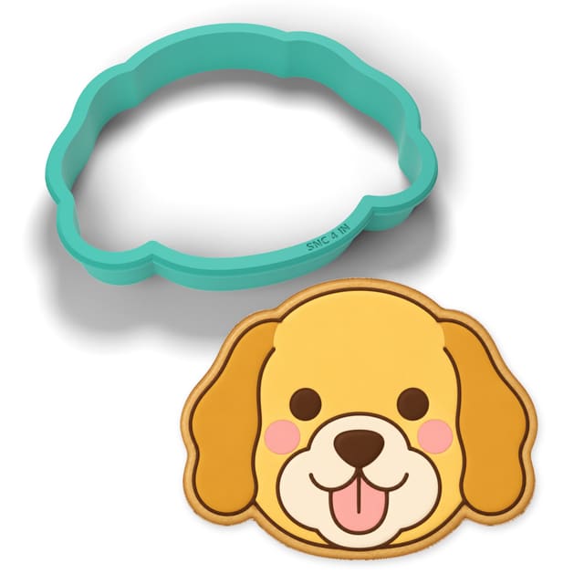 Golden Retriever Puppy Face cookie cutter