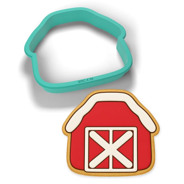 Red Barn cookie cutter