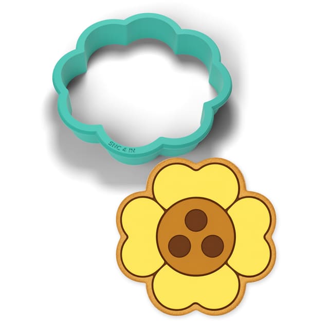 Sunflower cookie cutter