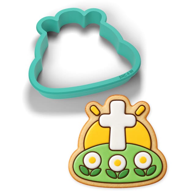Cross on a Hill cookie cutter