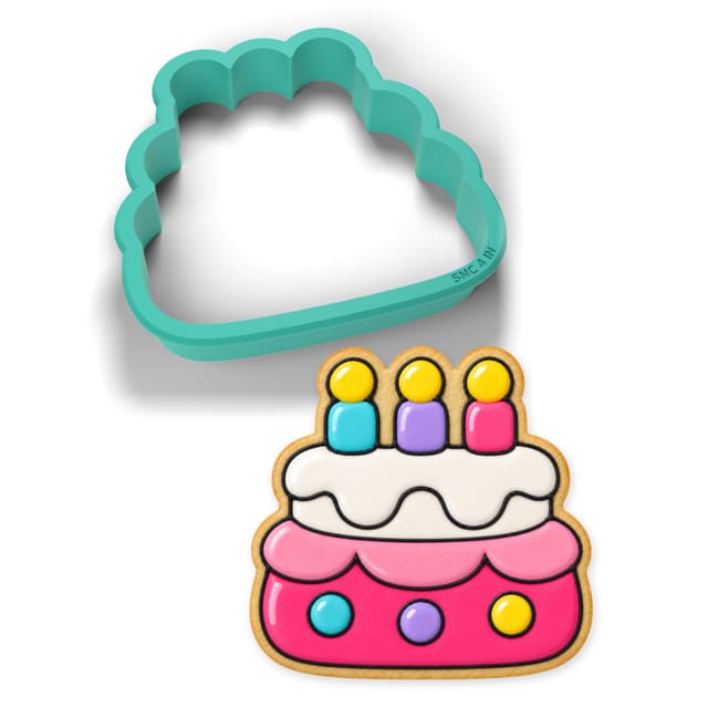 Birthday Cake cookie cutter