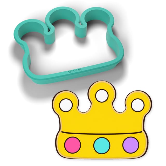 Birthday Crown cookie cutter