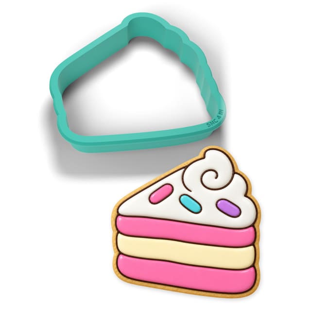Slice of Birthday Cake cookie cutter