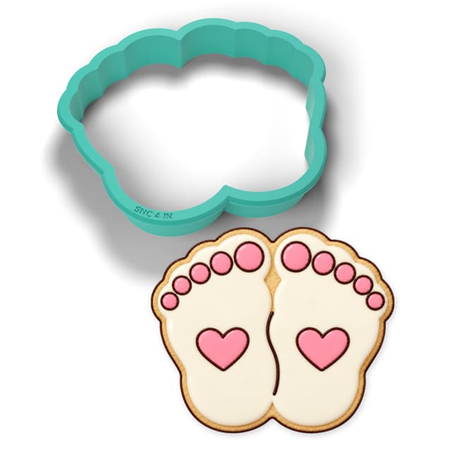 Tiny Feet cookie cutter