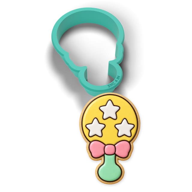 Rattle cookie cutter