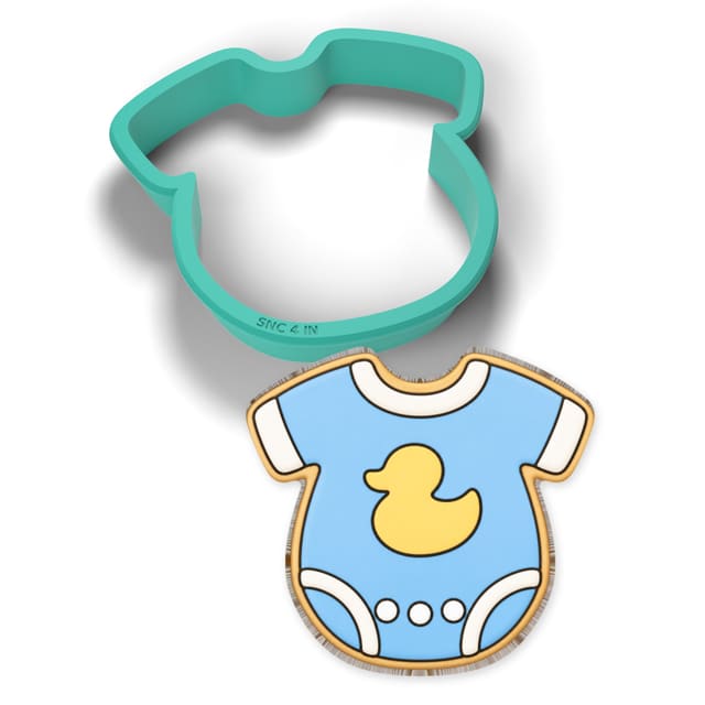 Onesie cookie cutter