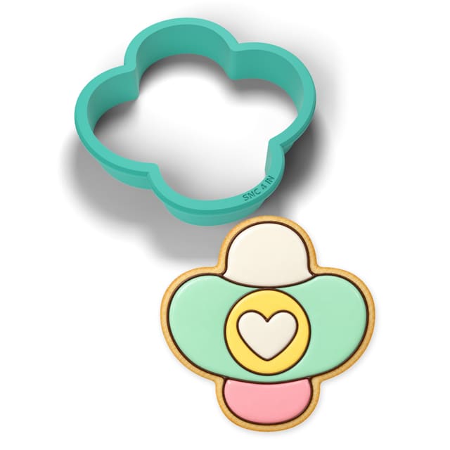 Pacifier cookie cutter