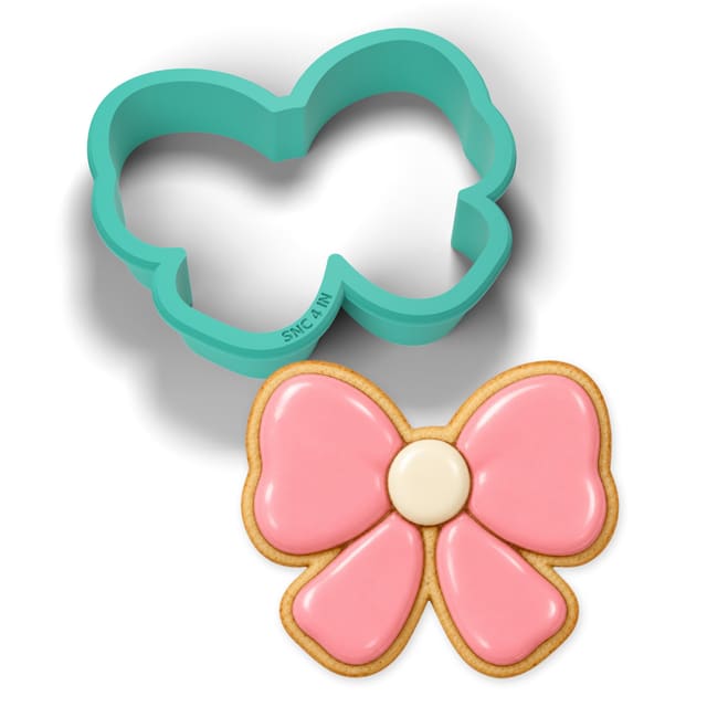 Puffy Bow cookie cutter
