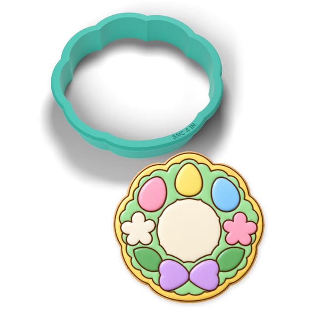 Spring Wreath cookie cutter