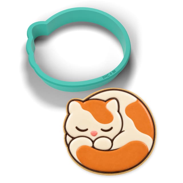 Sleeping Cat cookie cutter