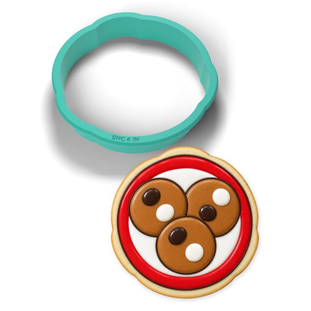 Plate of Cookies cookie cutter