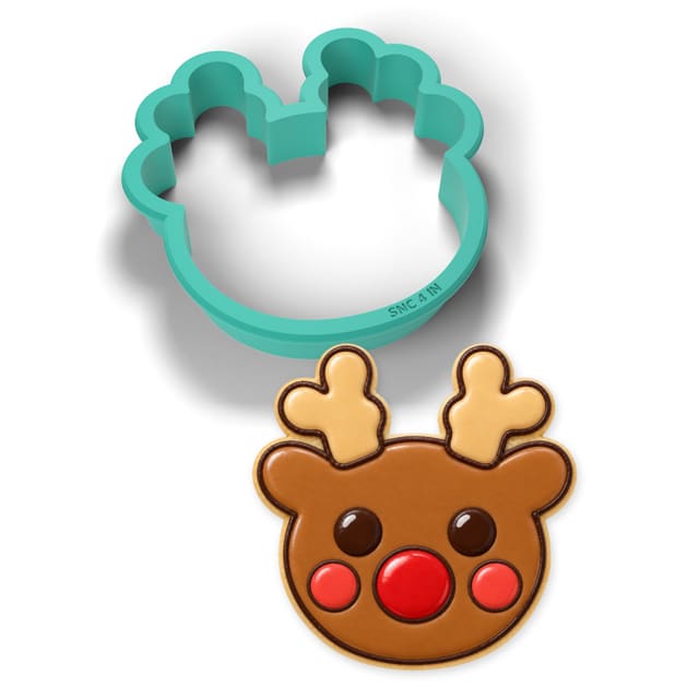 Reindeer Face cookie cutter