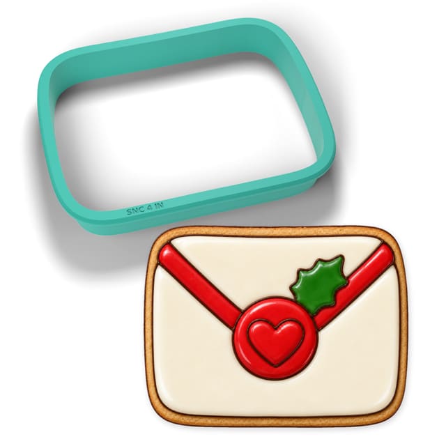Envelope Letter To Santa cookie cutter