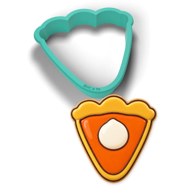 Slice of Pumpkin Pie cookie cutter