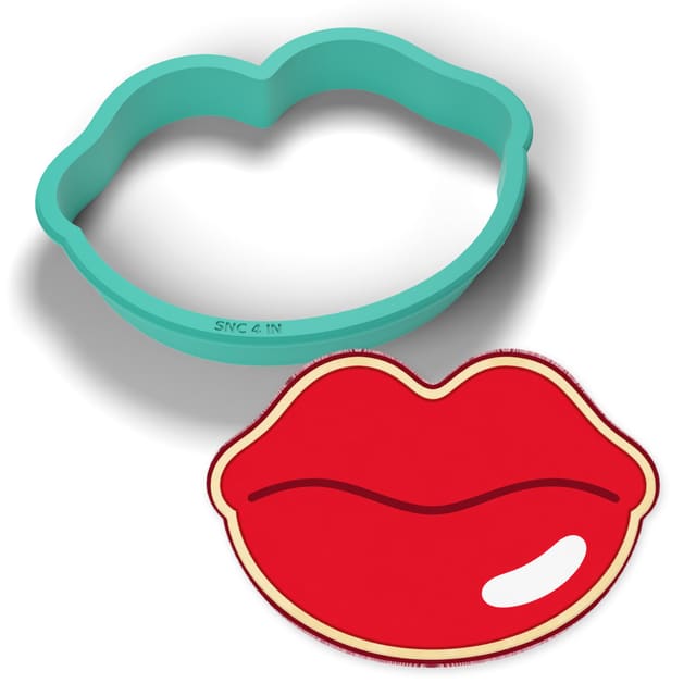 Pair of Lips cookie cutter