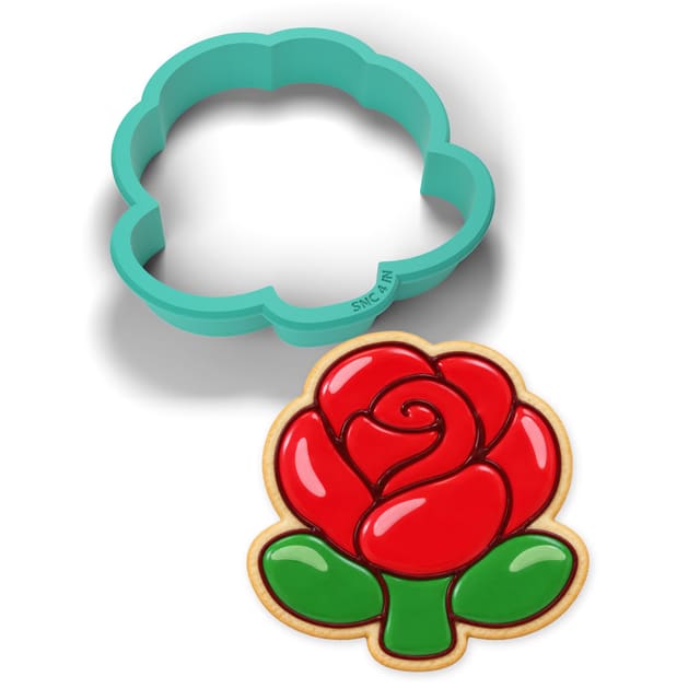 Rose cookie cutter