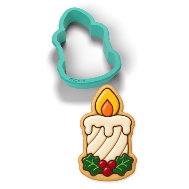 Candle cookie cutter
