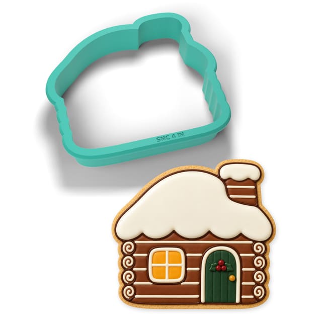 Log Cabin cookie cutter