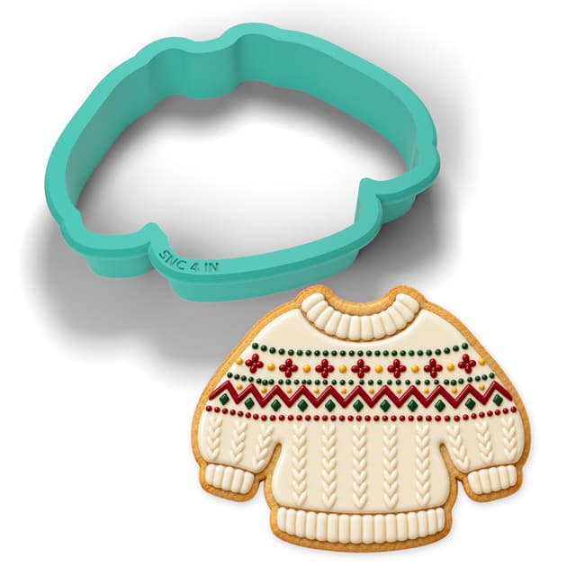 Knit Sweater cookie cutter