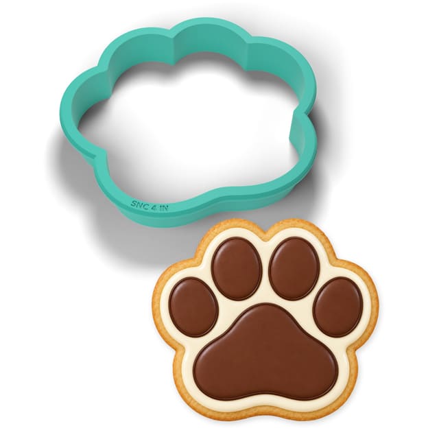 Paw Print cookie cutter