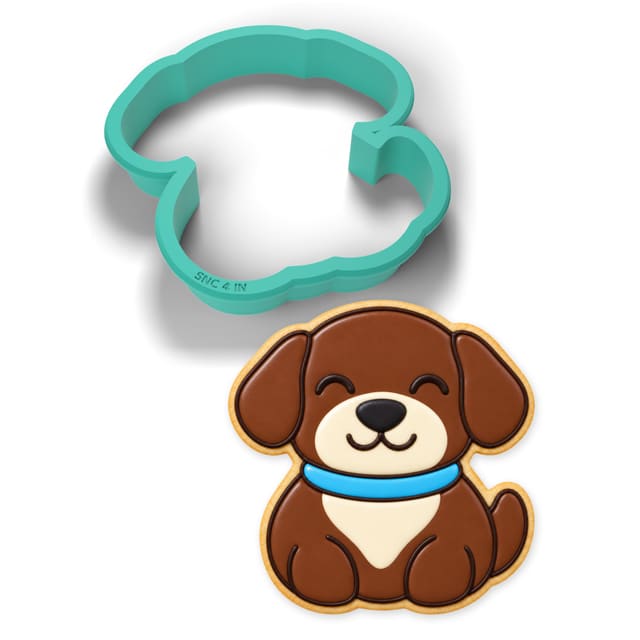 Sitting Puppy cookie cutter