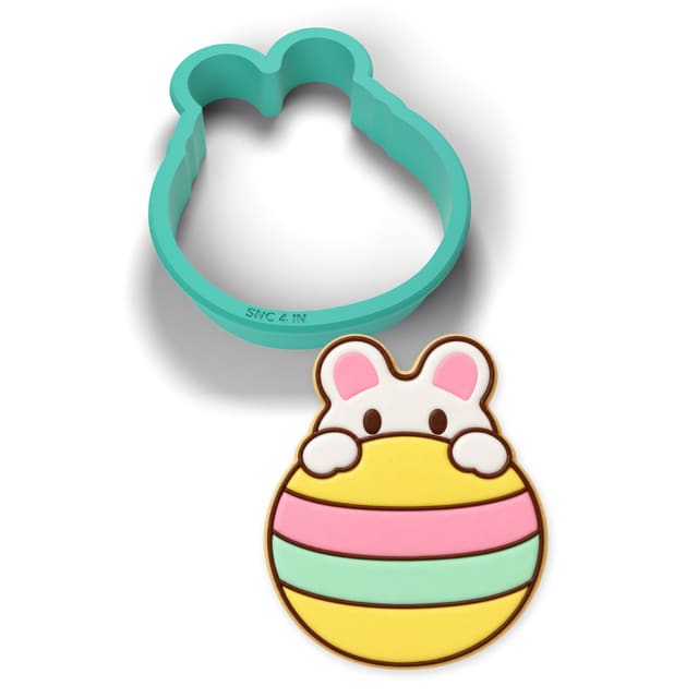 Peeking Bunny cookie cutter