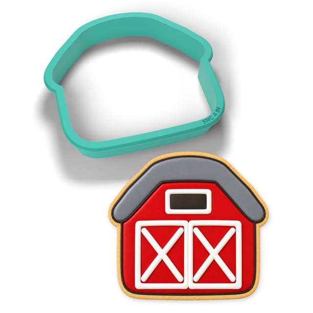 Barn cookie cutter