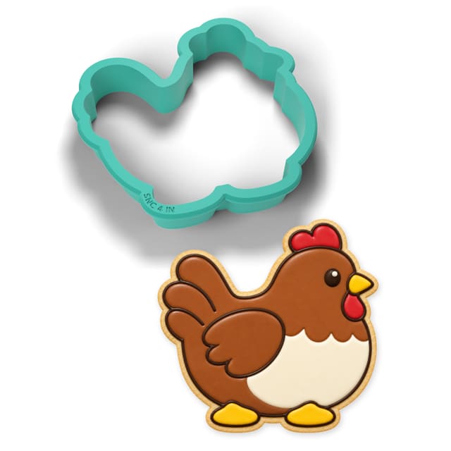 Chicken cookie cutter