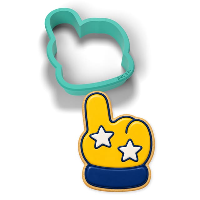 Foam Finger cookie cutter