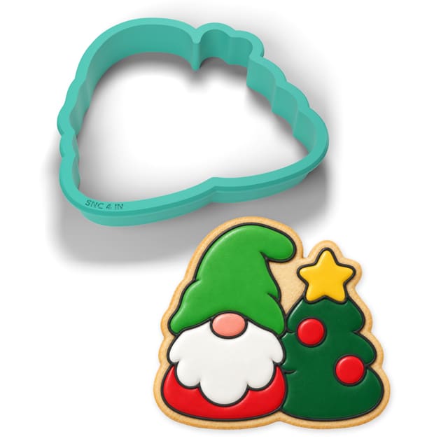 Gnome with a Tree cookie cutter