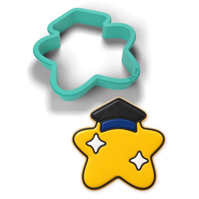 Graduation Star cookie cutter
