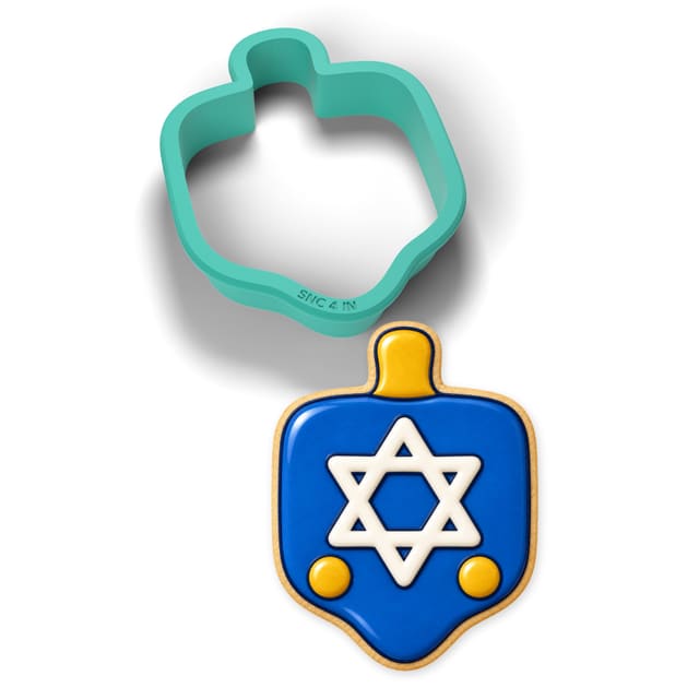 Dreidel cookie cutter