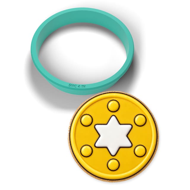 Gelt Coin cookie cutter