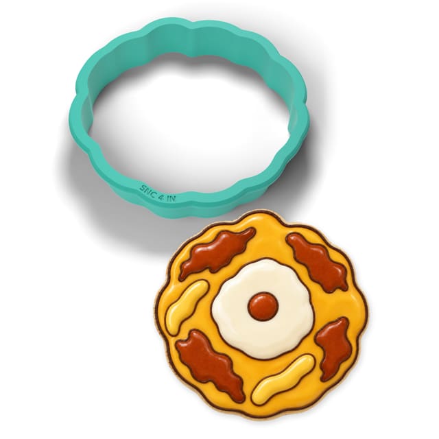 Latke with Apple Sauce cookie cutter