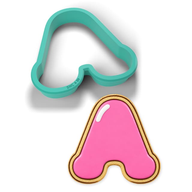 Letter A cookie cutter
