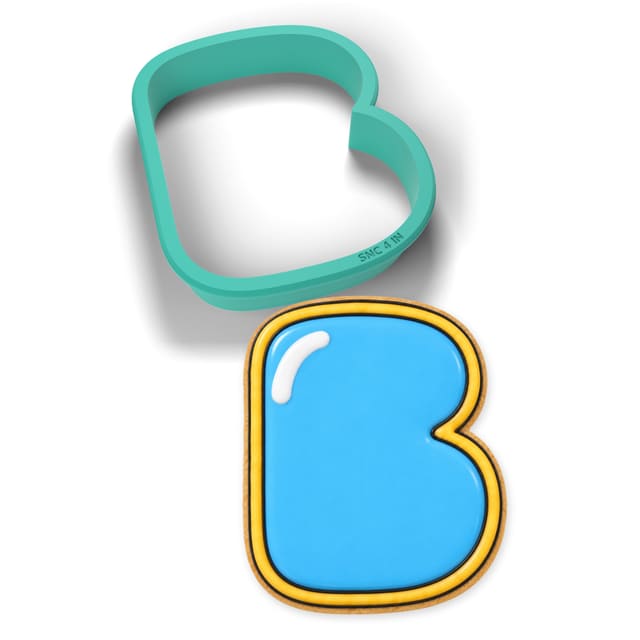 Letter B cookie cutter