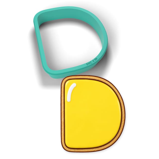 Letter D cookie cutter
