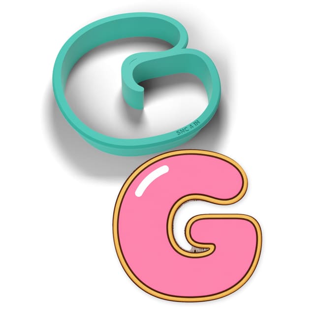 Letter G cookie cutter