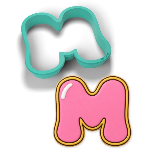 Letter M cookie cutter