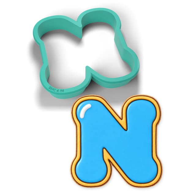 Letter N cookie cutter