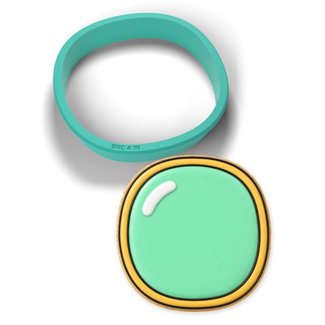 Letter O cookie cutter