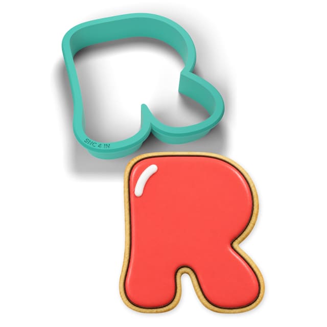 Letter R cookie cutter