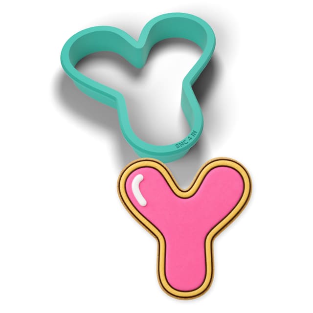 Letter Y cookie cutter