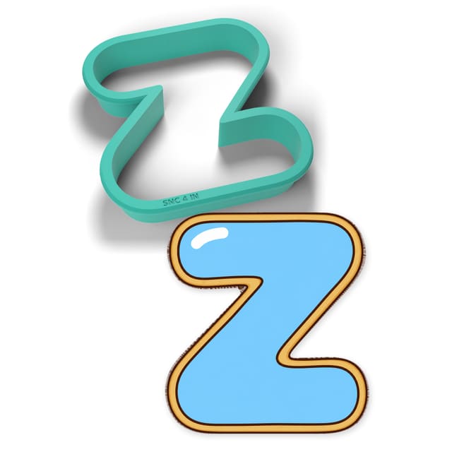 Letter Z cookie cutter