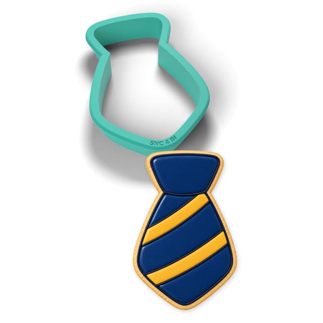 Necktie cookie cutter
