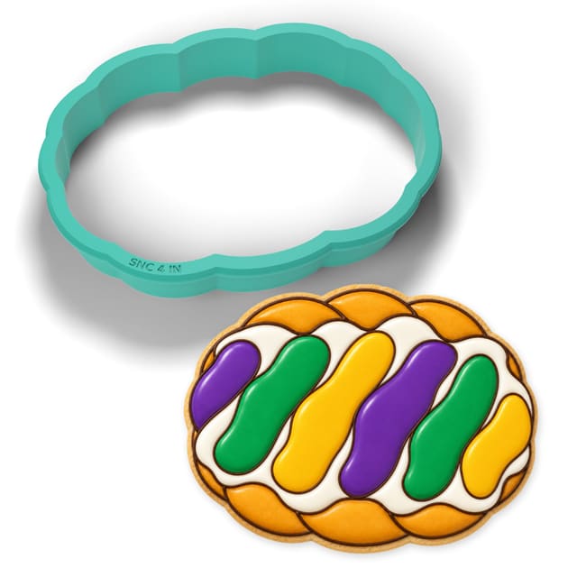 King Cake cookie cutter